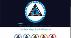Desktop Screenshot of kravmaga-survival.com